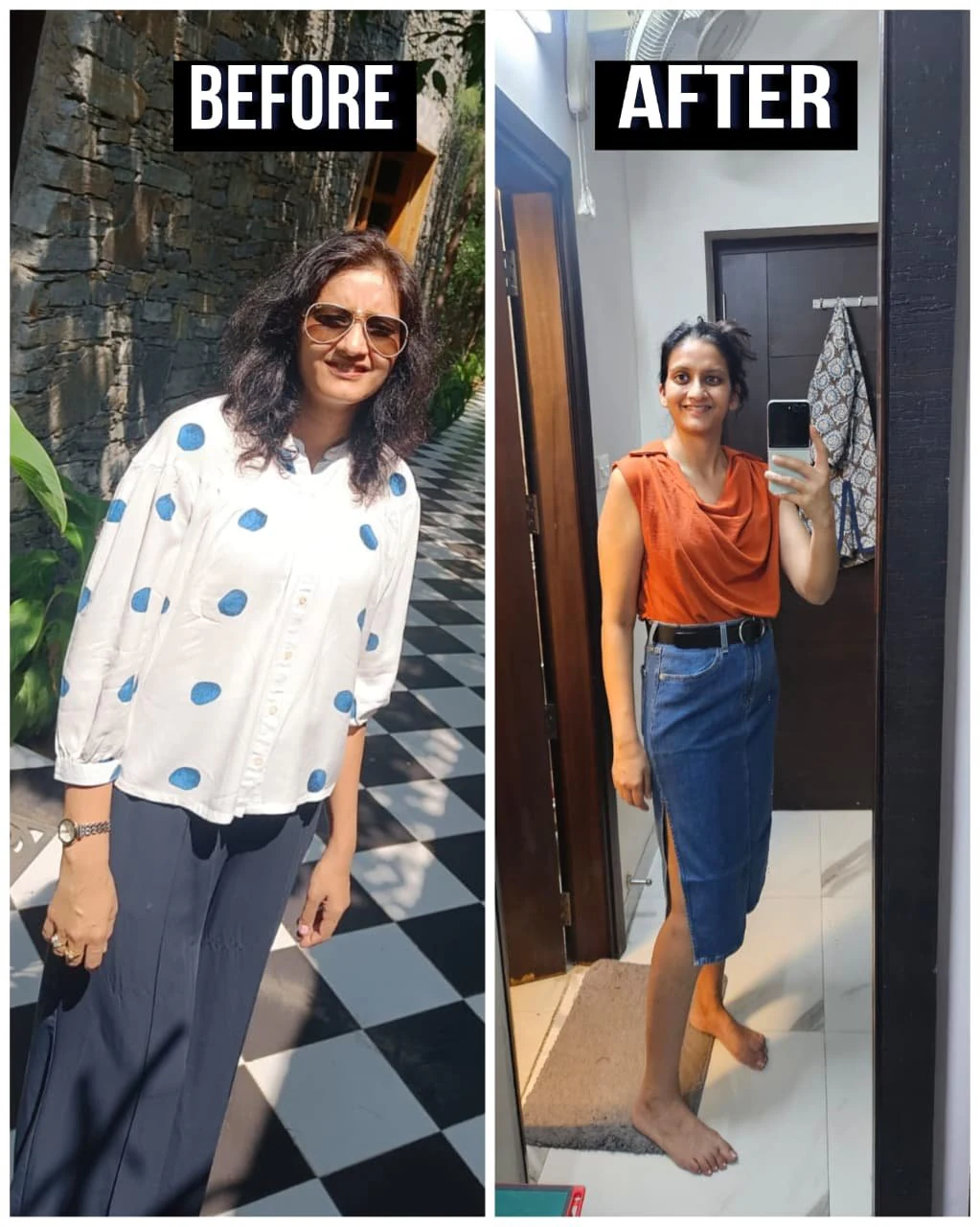 Client style transformation, before and after