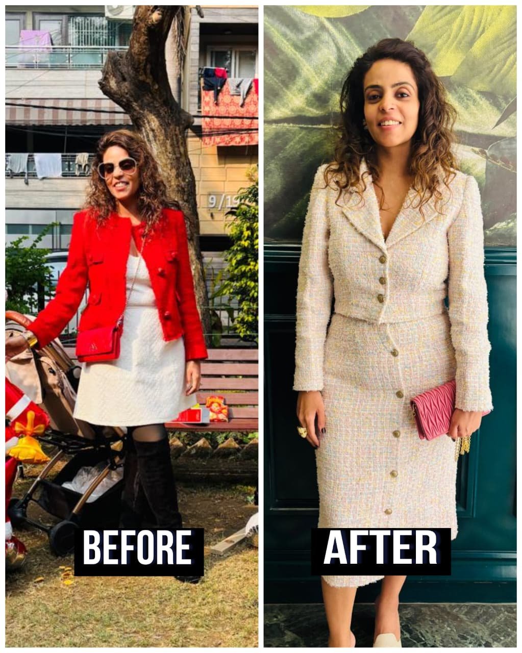 Client style transformation, before and after