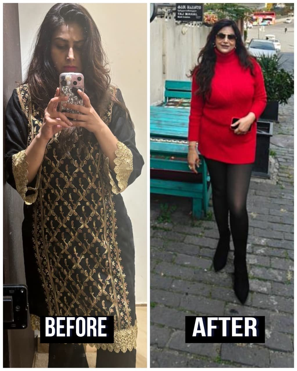 Client style transformation, before and after